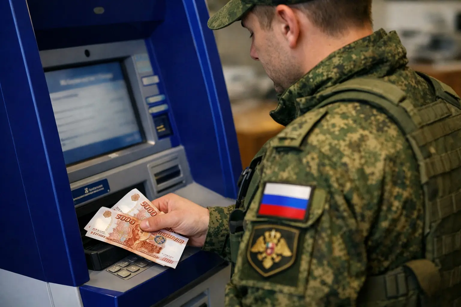 Денежное довольствие военнослужащего по контракту