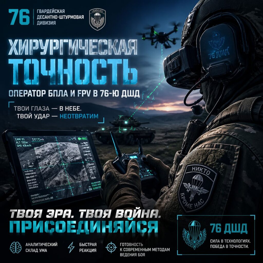 Оператор БПЛА / Пилот FPV-дрона