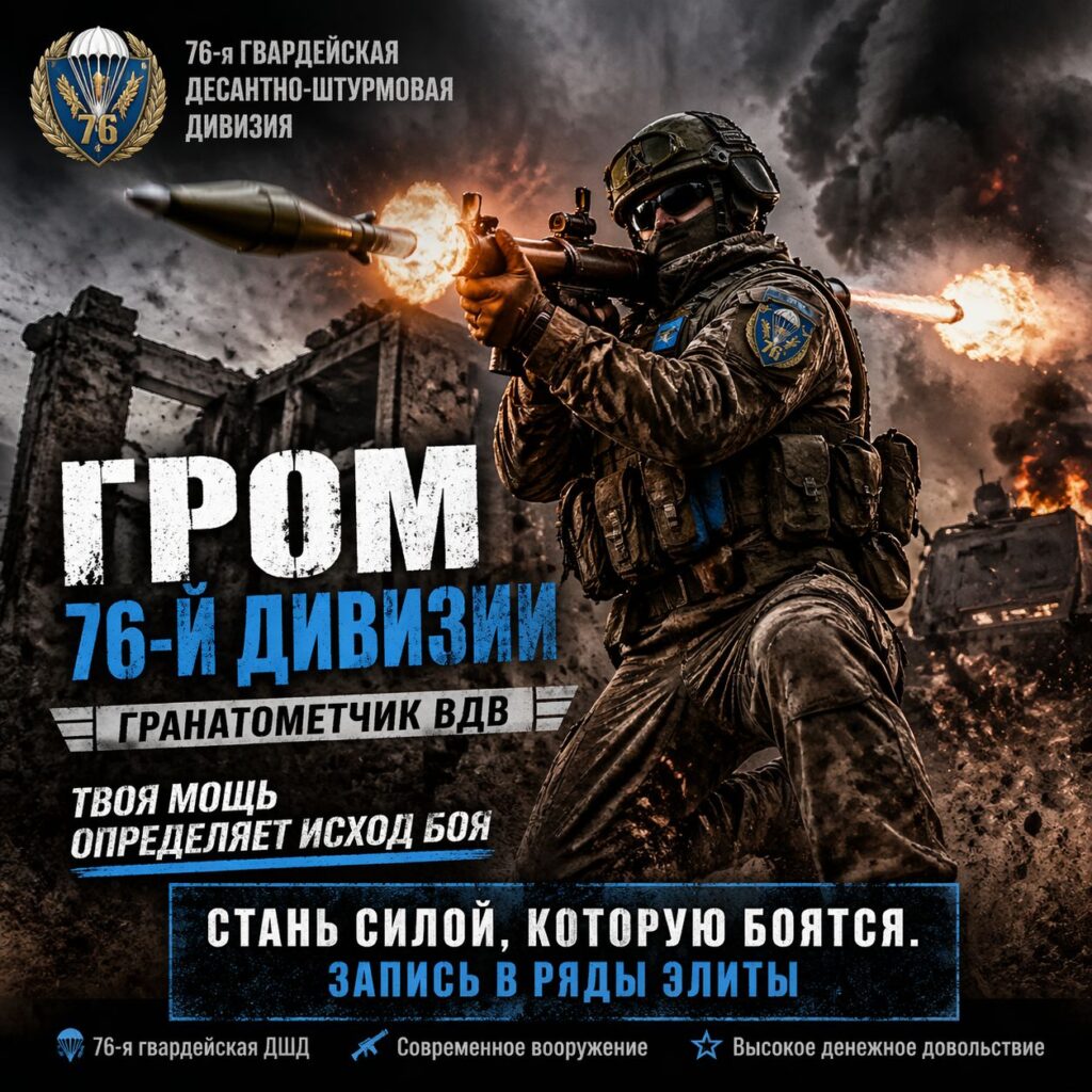 Гранатометчик десантно-штурмового подразделения