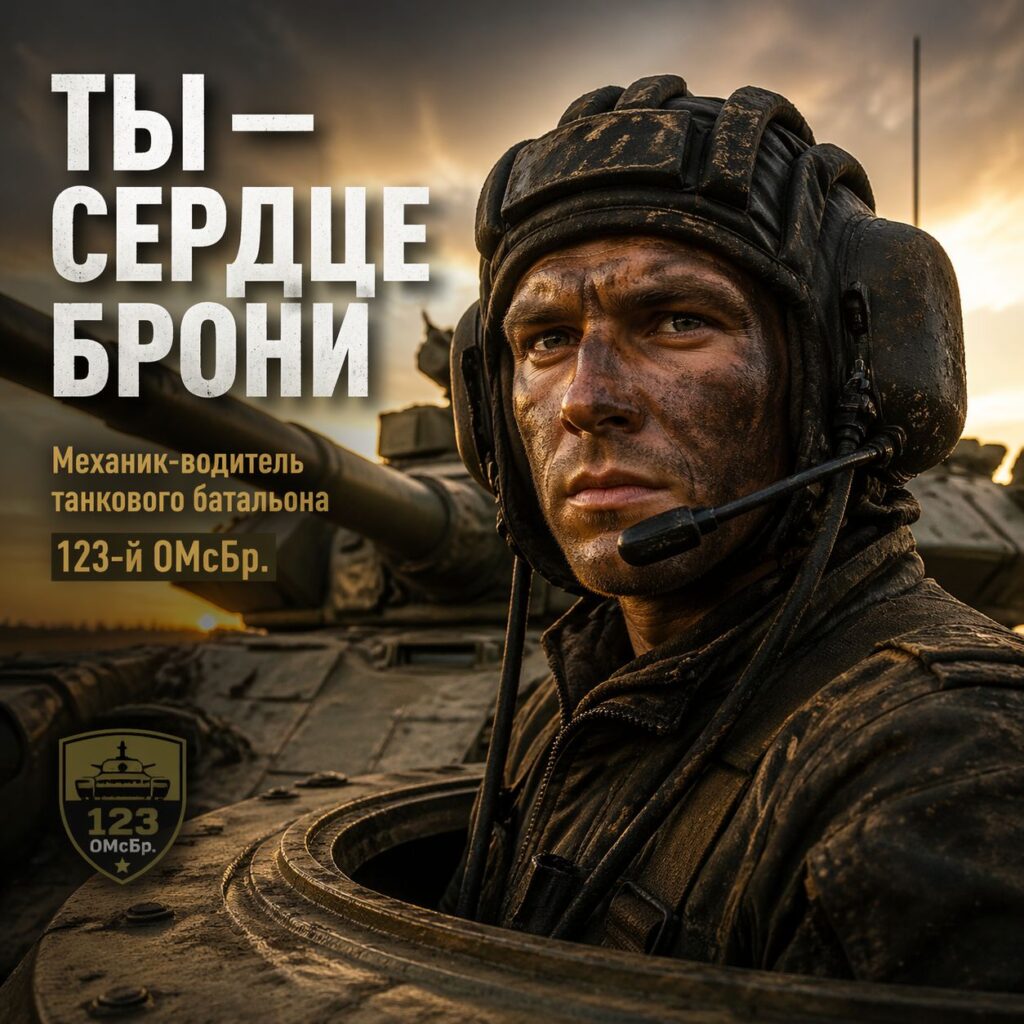 Механик-водитель танка