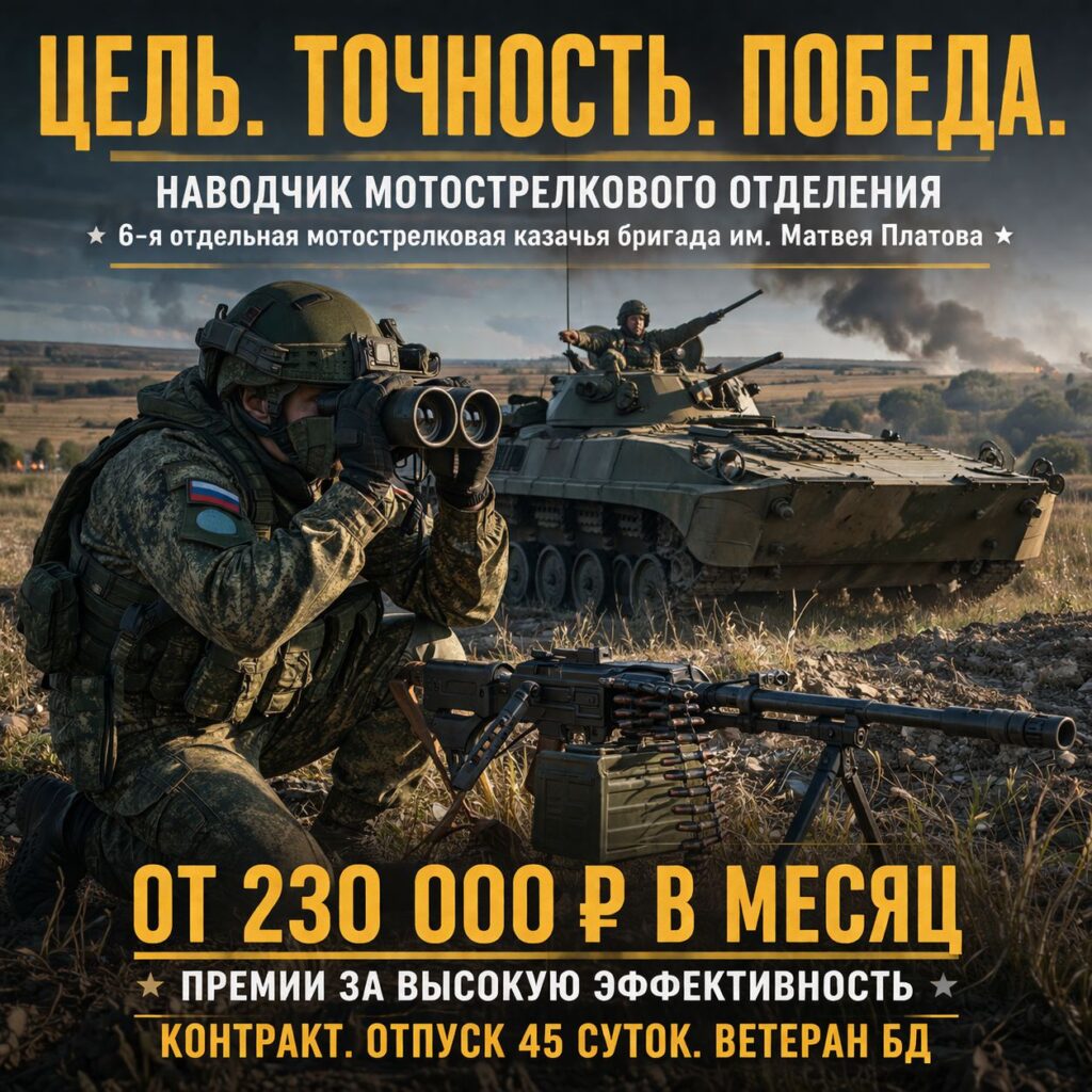 Наводчик мотострелкового отделения