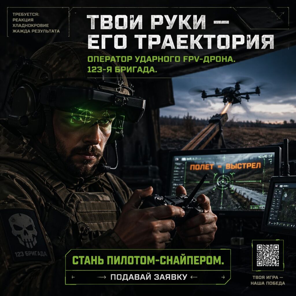 Оператор FPV-дрона / Пилот ударного БПЛА