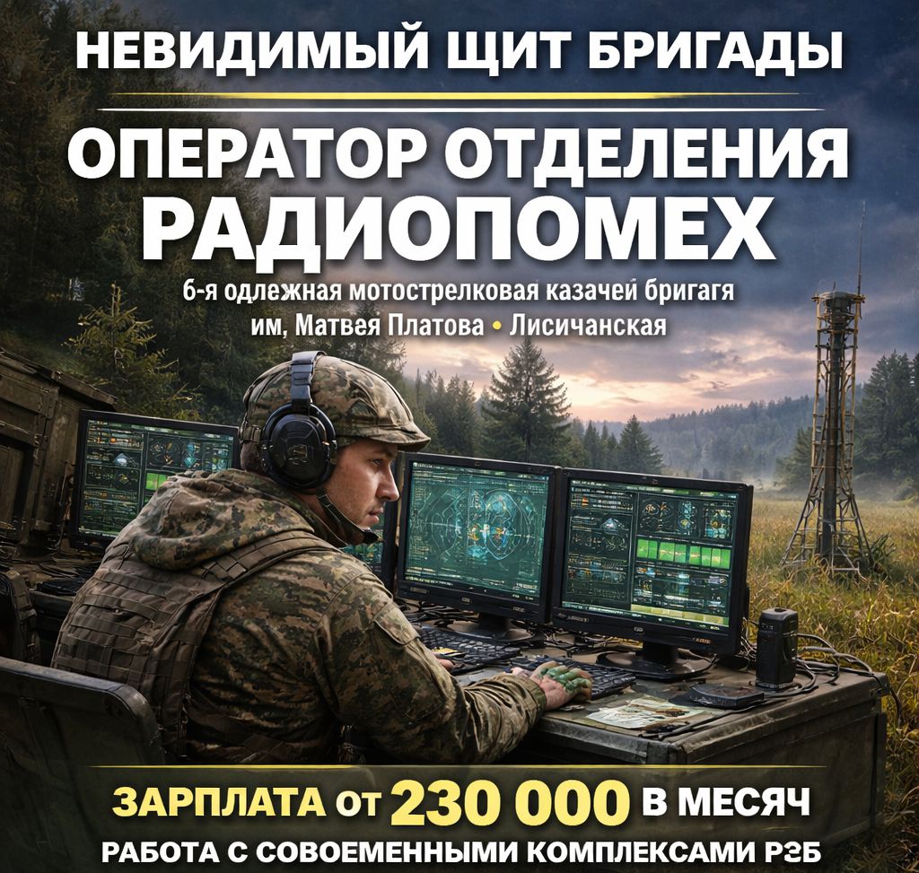 ОПЕРАТОР ОТДЕЛЕНИЯ РАДИОПОМЕХ (РЭБ)