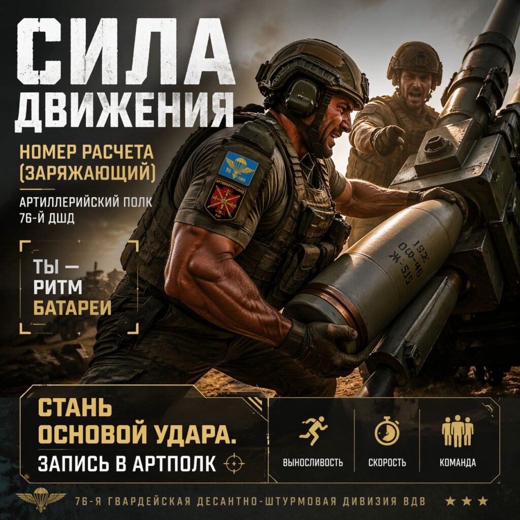 Номер расчета (Заряжающий / Установщик взрывателей)